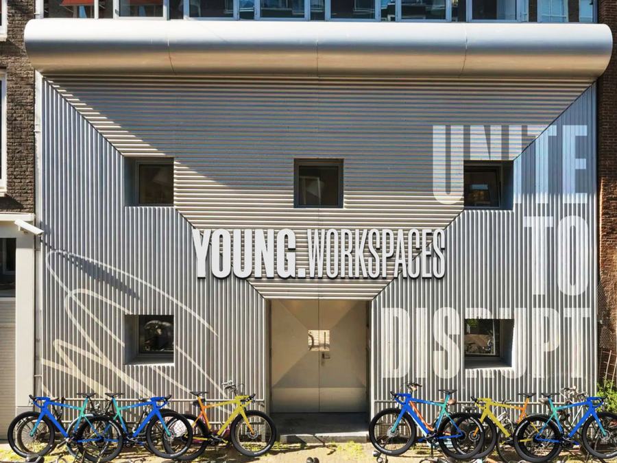 YOUNG Workspaces building on Zeestraat, The Hague