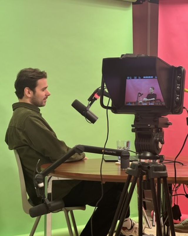 A YOUNG Media podcast recording
